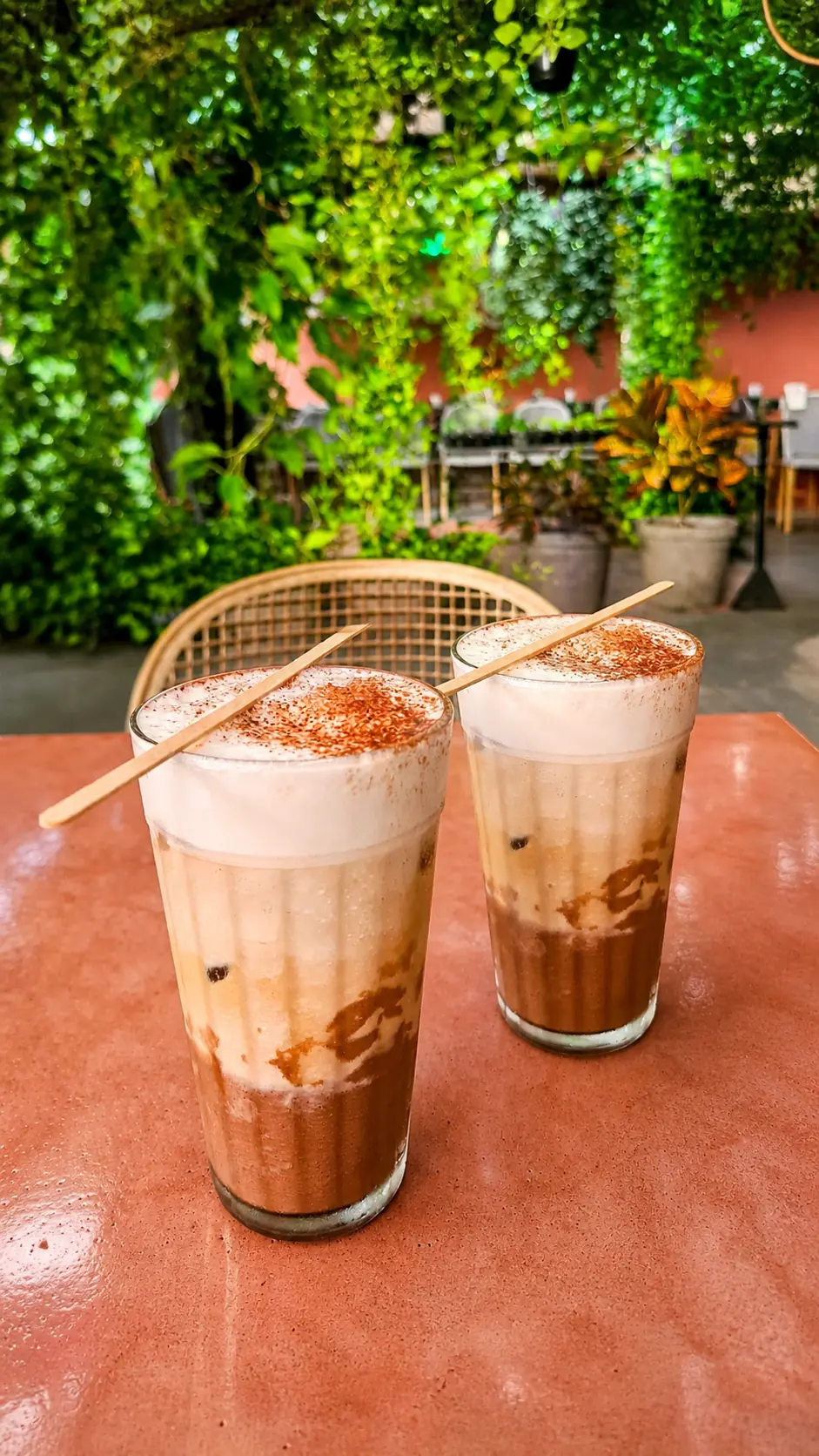 Bebidas com café do Massa Grossa